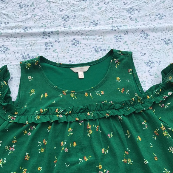 EUC Lauren Conrad cold shoulder summer dress - Picture 4 of 9